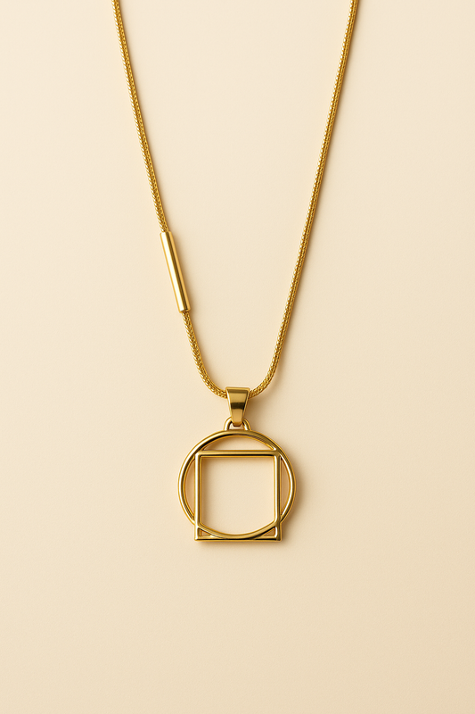 Mens Vitruvian Man Chain