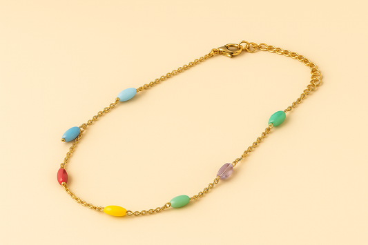 Women's Confetti Link Chain