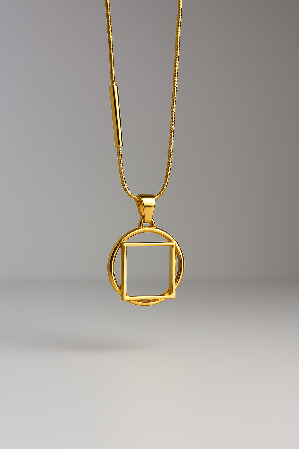 Mens Vitruvian Man Chain