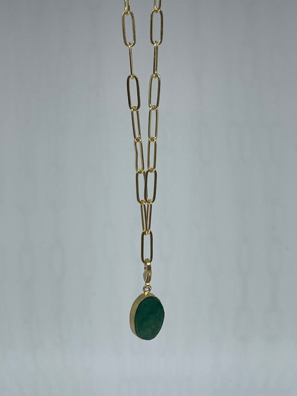 Luxe Link Paper Clip Necklace