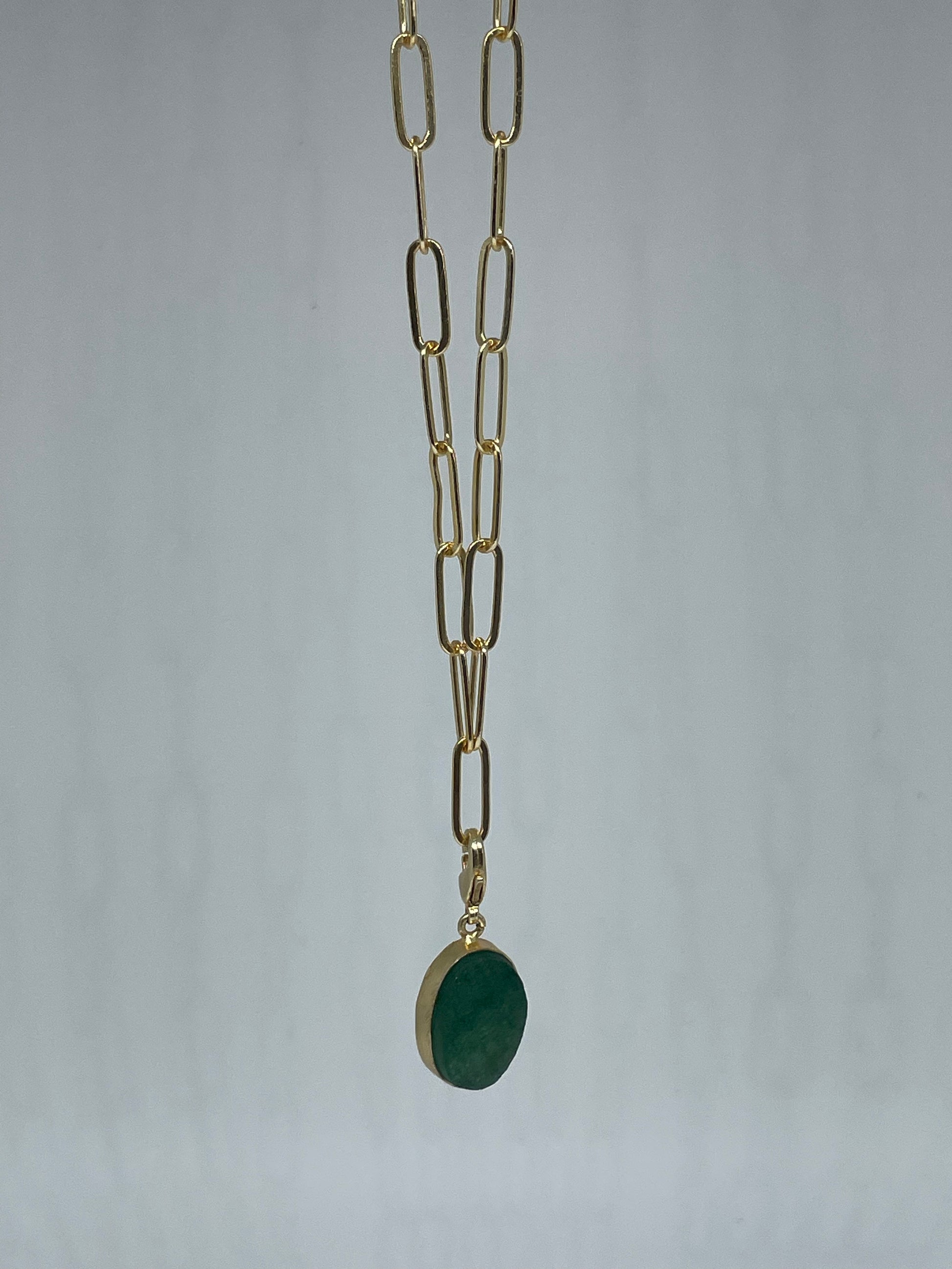 Luxe Link Paper Clip Necklace