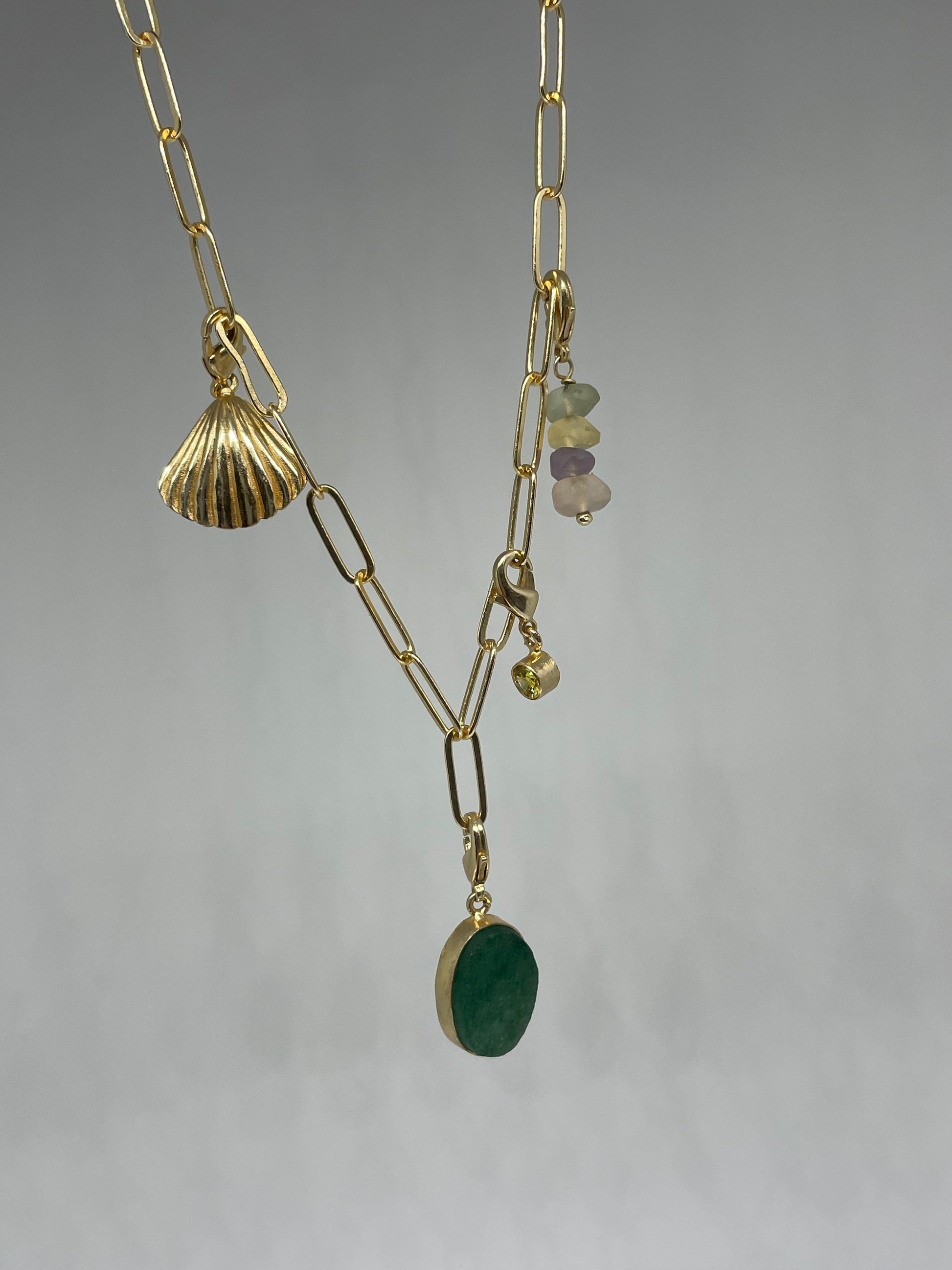 Luxe Link Paper Clip Necklace
