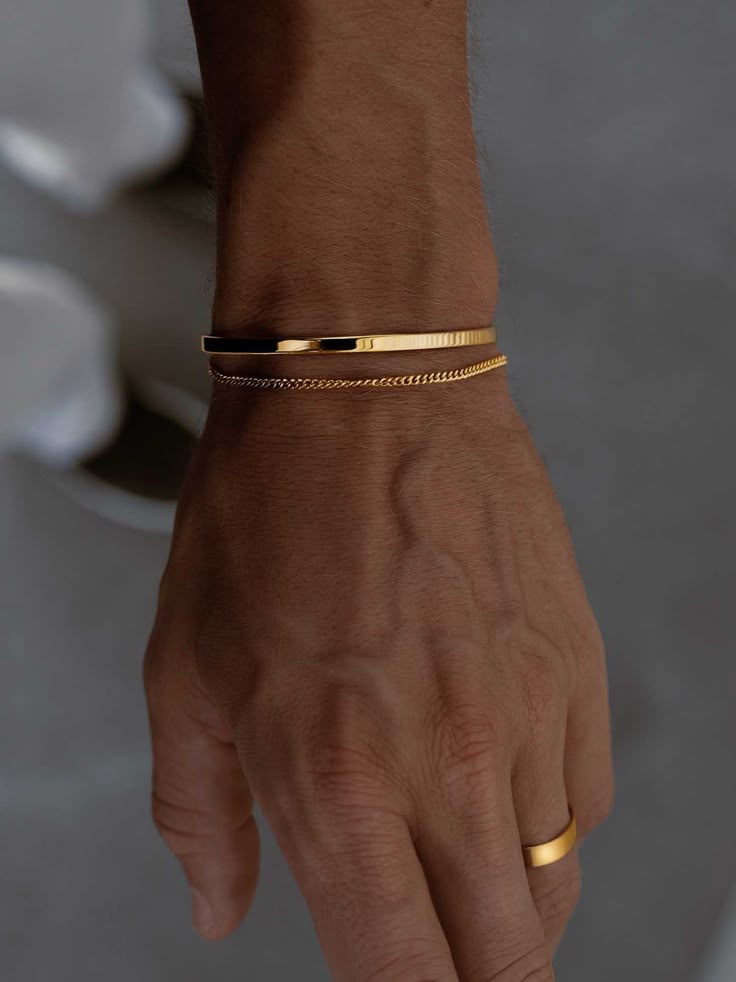 Classic Brass Bracelet